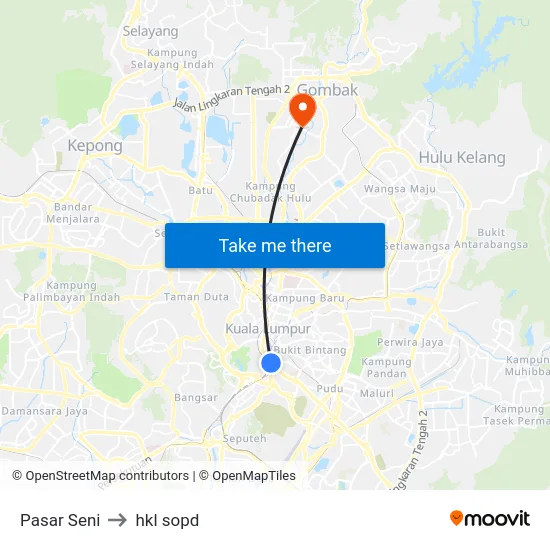 Pasar Seni to hkl sopd map