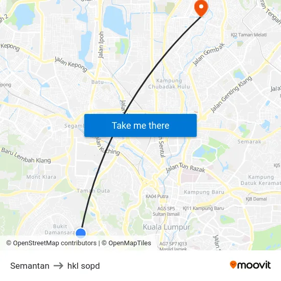 Semantan to hkl sopd map