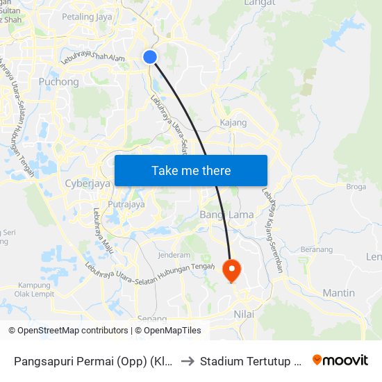 Pangsapuri Permai (Opp) (Kl781) to Stadium Tertutup Nilai map