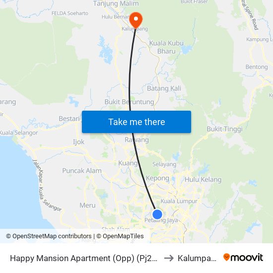 Happy Mansion Apartment (Opp) (Pj219) to Kalumpang map