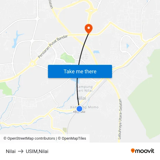 Nilai to USIM,Nilai map