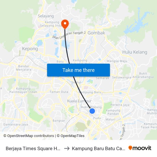 Berjaya Times Square Hotel ke Kampung - Site 80537441 Site 16532597 