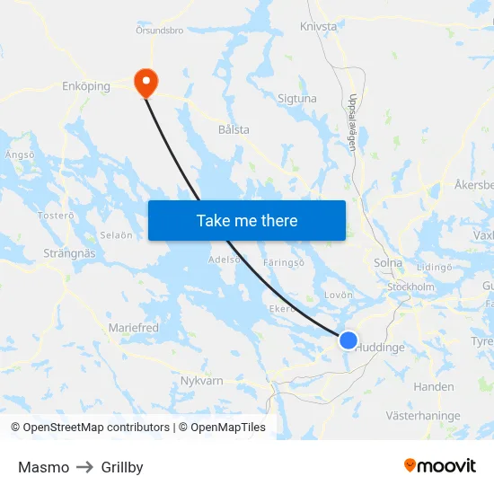 Masmo to Grillby map