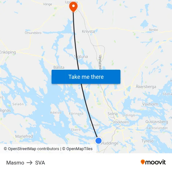Masmo to SVA map