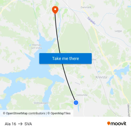Ala 16 to SVA map