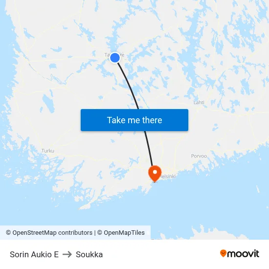 Sori Square E to Soukka map