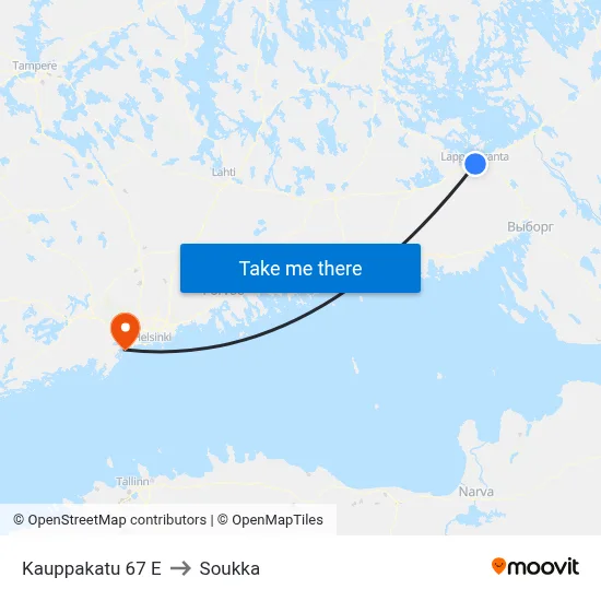 Shopping Street 67 E to Soukka map