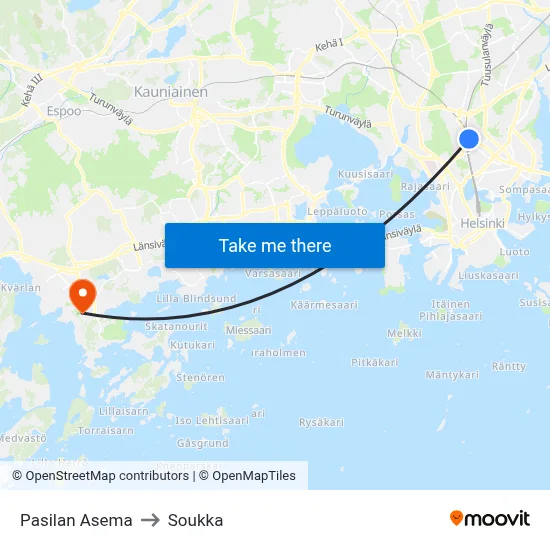Pasilan Asema | 🚆🛍🏨 to Soukka map