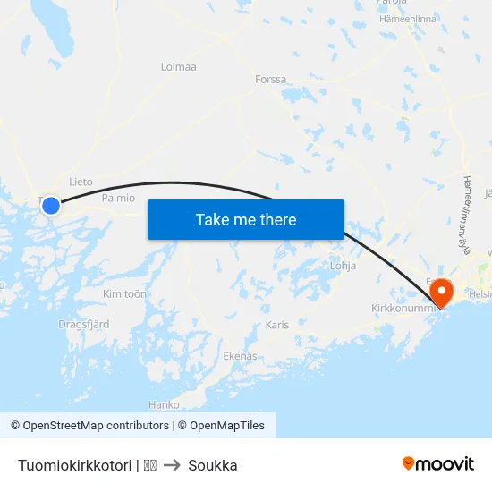 Tuomiokirkkotori | 🌳🍽 to Soukka map