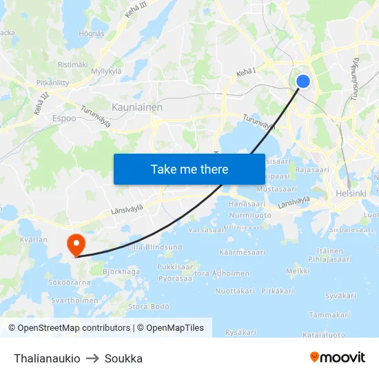 Thalia Square to Soukka map
