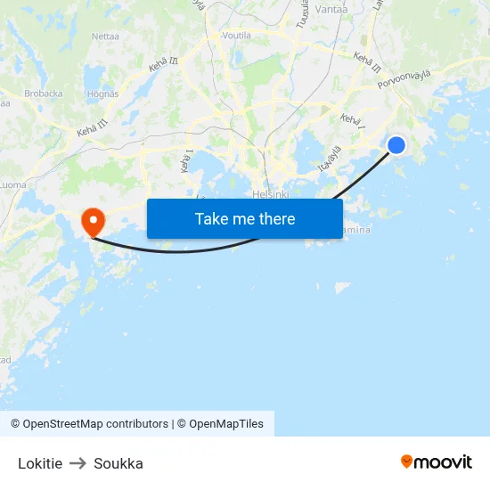Loki Road to Soukka map