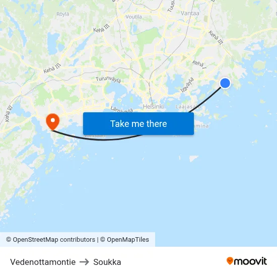 Water Plant Road to Soukka map