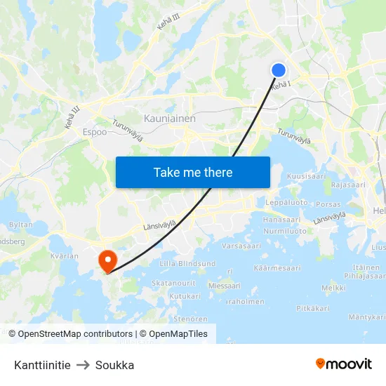 Canteen Road to Soukka map