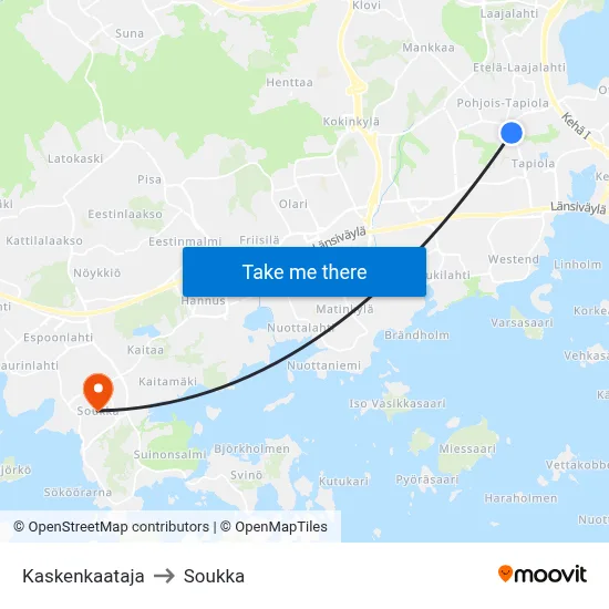 Forest Clearer to Soukka map