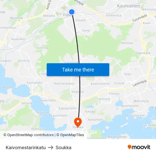 Well Master Street to Soukka map