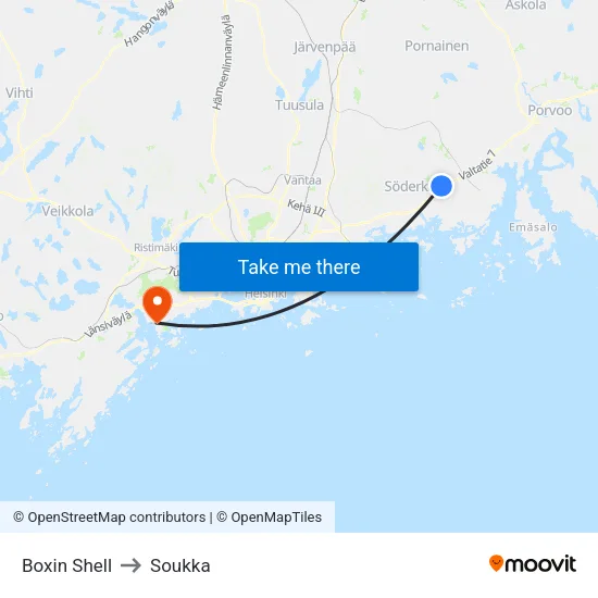 Boxin Shell to Soukka map