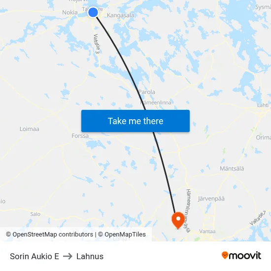 Sori Square E to Lahnus map
