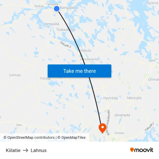 Wedge Road to Lahnus map