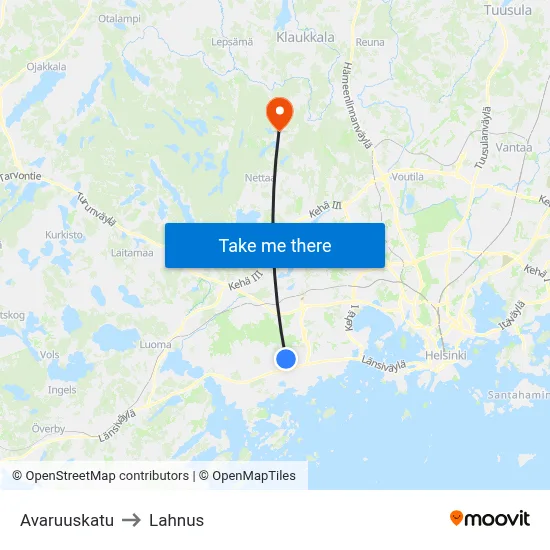 Space Street to Lahnus map