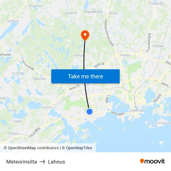 Meteor Bridge to Lahnus map