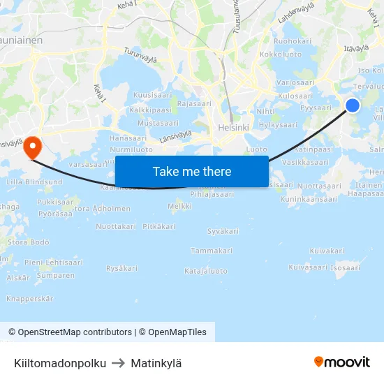 Firefly Path to Matinkyla map