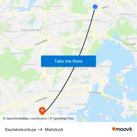 Rail Track Alley to Matinkyla map