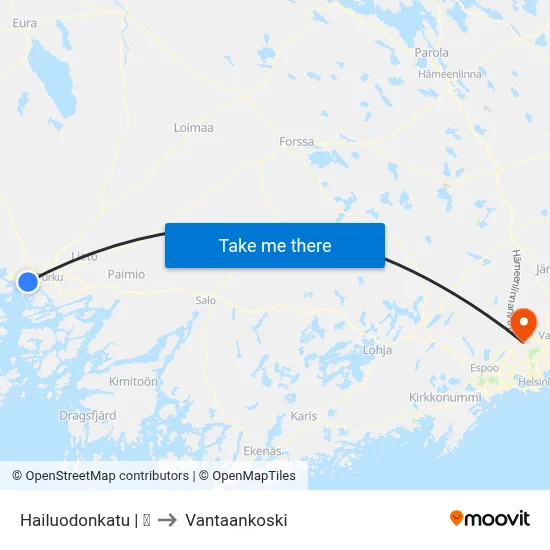 Hailuodonkatu | 🌳 to Vantaankoski map