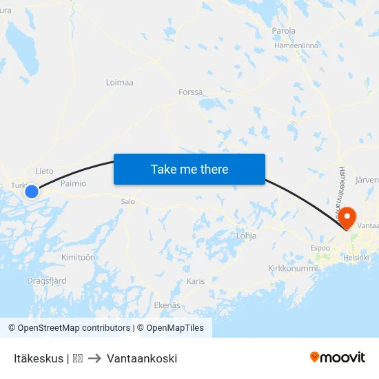 Itäkeskus | 🛍️🌳 to Vantaankoski map