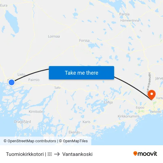 Tuomiokirkkotori | 🌳🍽 to Vantaankoski map