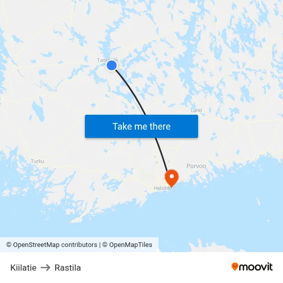 Wedge Road to Rastila map