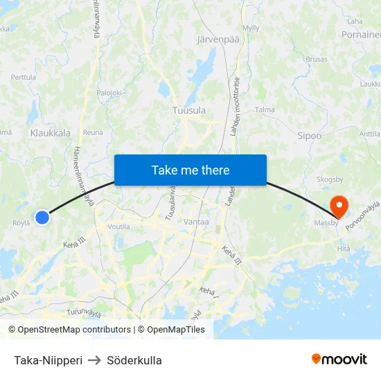 Back Niipperi to Söderkulla map