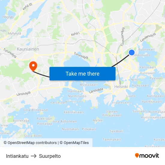 Indian Street to Suurpelto map