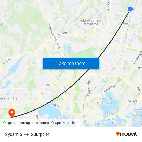Heart Road to Suurpelto map