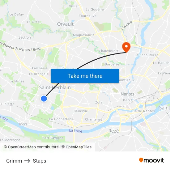 Grimm to Staps map