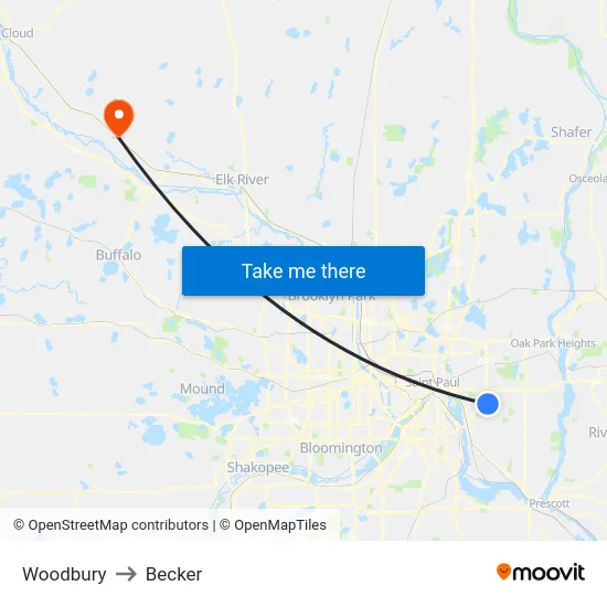 Woodbury to Becker map