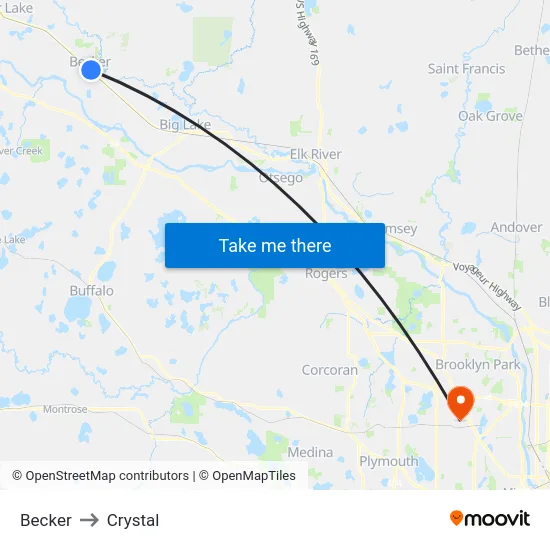 Becker to Crystal map