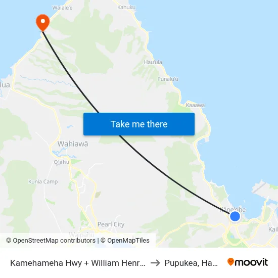 Kamehameha Hwy + William Henry Rd to Pupukea, Hawaii map