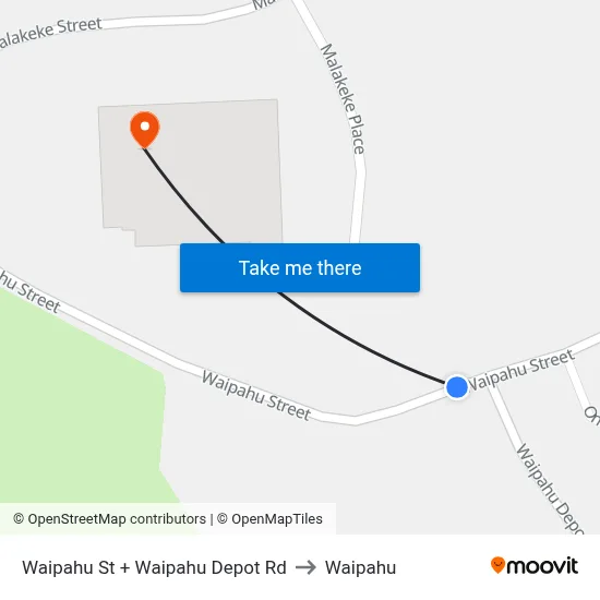 Waipahu St + Waipahu Depot Rd to Waipahu map