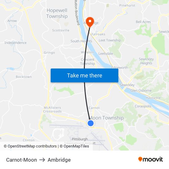 Carnot-Moon to Ambridge map