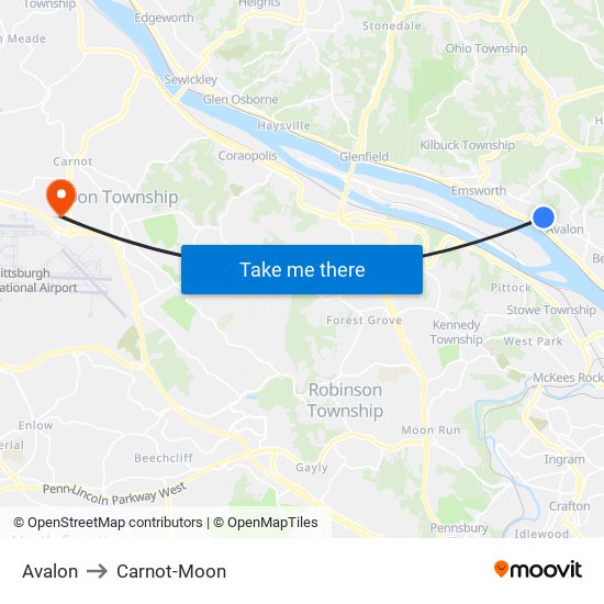 Avalon to Carnot-Moon map