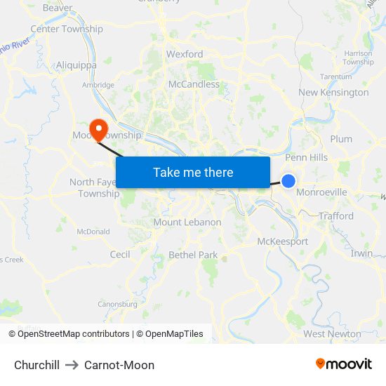 Churchill to Carnot-Moon map