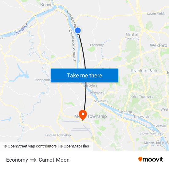 Economy to Carnot-Moon map