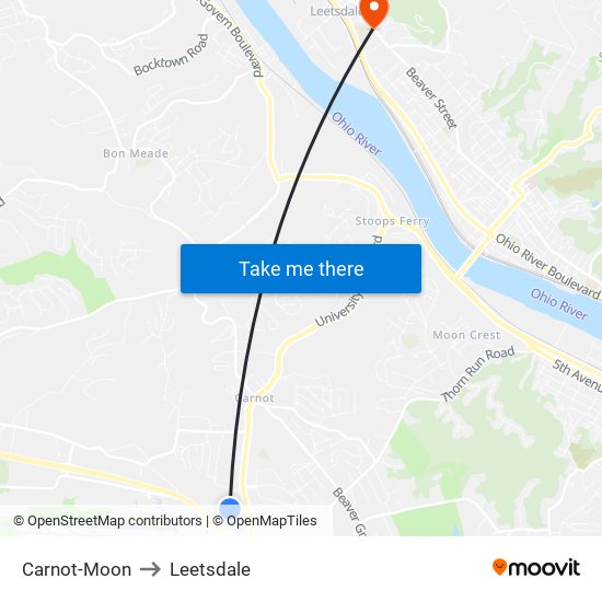Carnot-Moon to Leetsdale map
