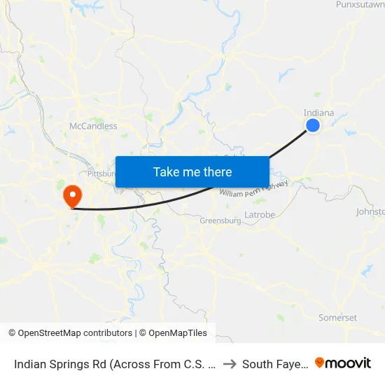 Indian Springs Rd (Across From C.S. Medi to South Fayette map