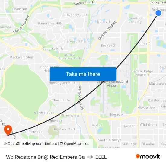 Wb Redstone Dr @ Red Embers Ga to EEEL map