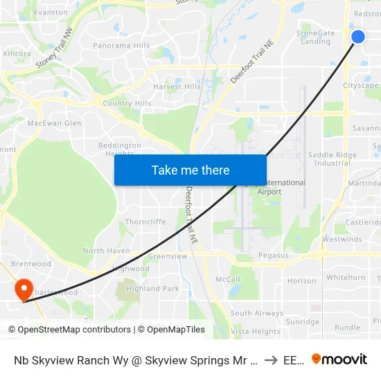 Nb Skyview Ranch Wy @ Skyview Springs Mr North NE to EEEL map