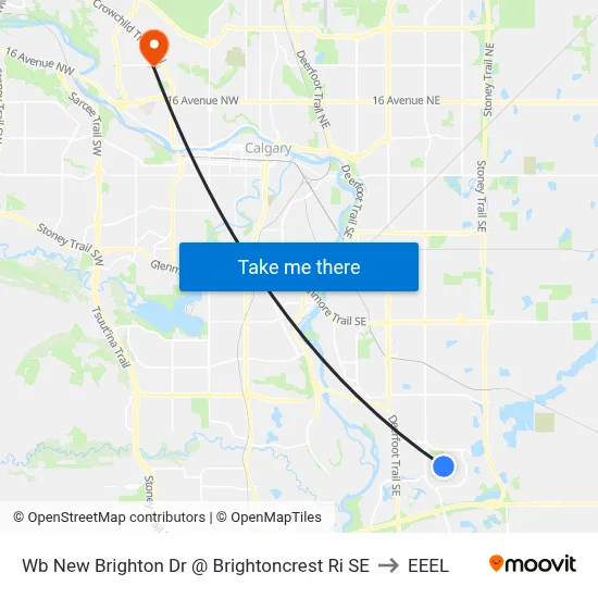 Wb New Brighton Dr @ Brightoncrest Ri SE to EEEL map