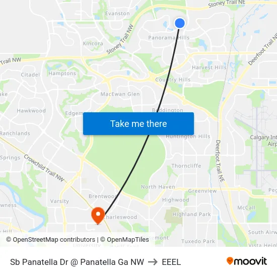 Sb Panatella Dr @ Panatella Ga NW to EEEL map