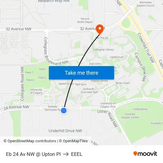 Eb 24 Av NW @ Upton Pl to EEEL map