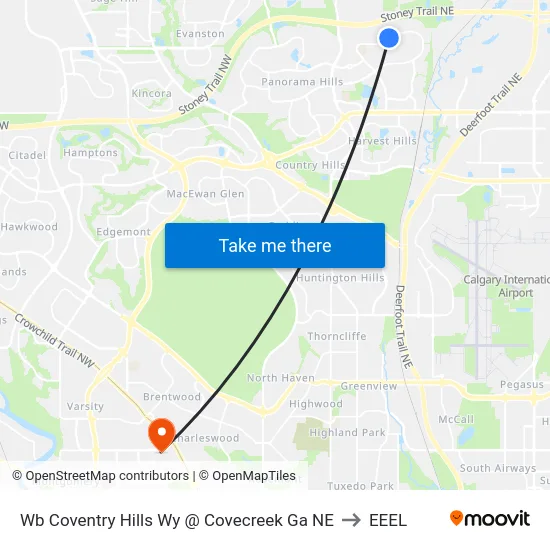 Wb Coventry Hills Wy @ Covecreek Ga NE to EEEL map